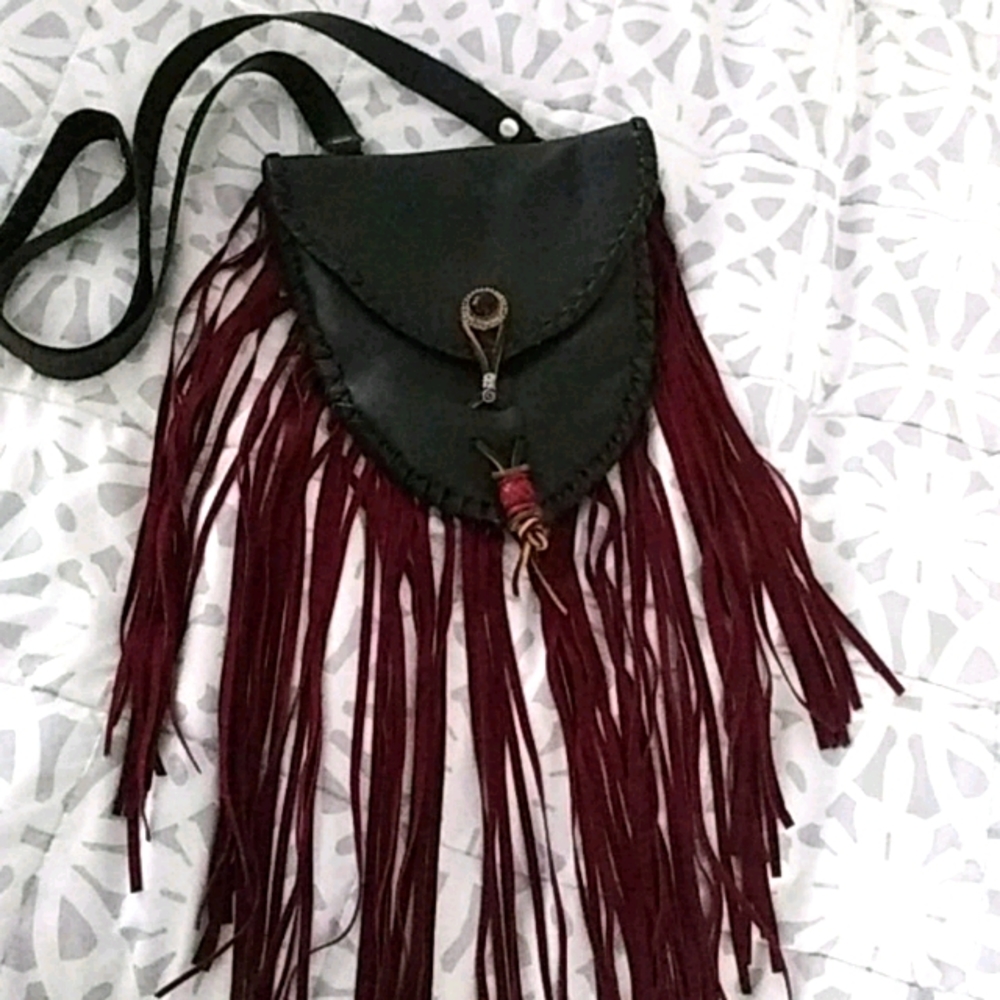 Artisan crossbody bag